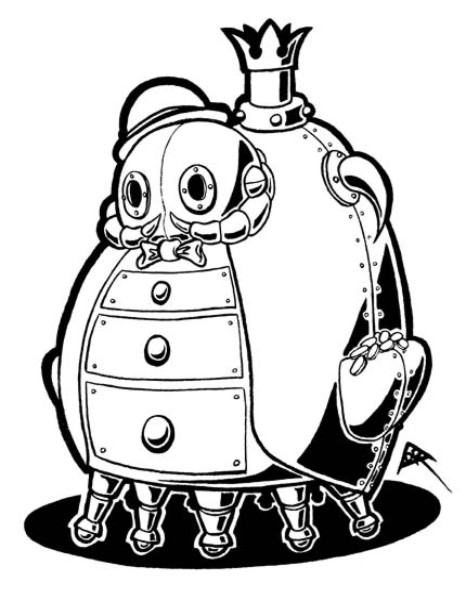 dok Sir Shilling Copperpenny, Mechtorian Banker