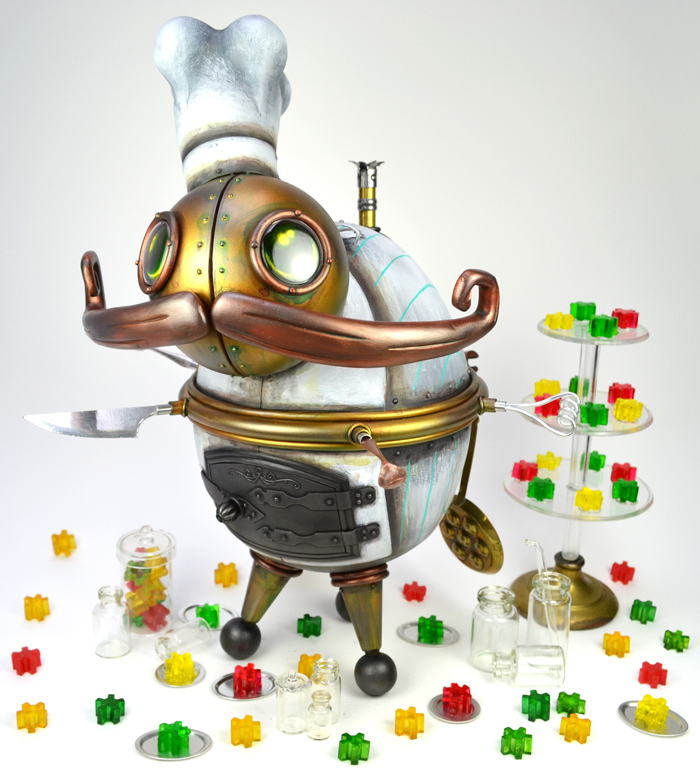 ConfectionerPoseLorez Confectioner Mechtorian sculpture
