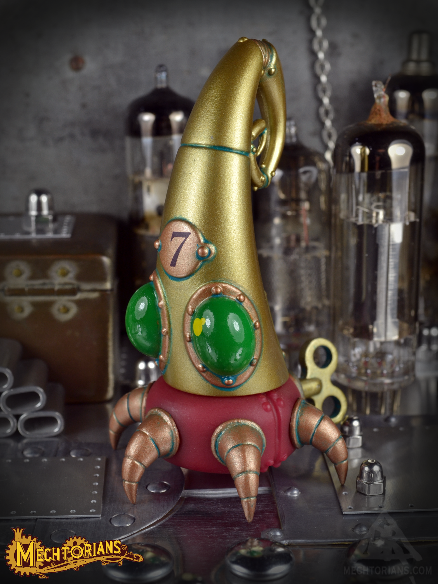 Doktor A's Mini Mechtorians vinyl figure Series 2 with Kidrobot. Crew