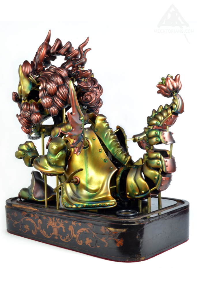 Lotus Dragon custom Mechtorian Toy by Scott Tolleson and doktor A.