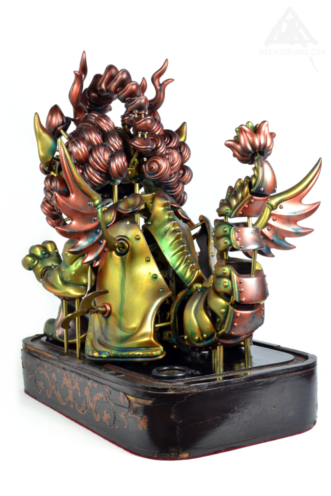 Lotus Dragon custom Mechtorian Toy by Scott Tolleson and doktor A.