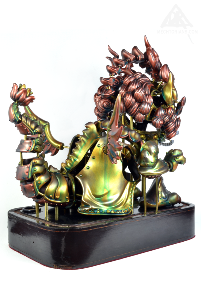 Lotus Dragon custom Mechtorian Toy by Scott Tolleson and doktor A.