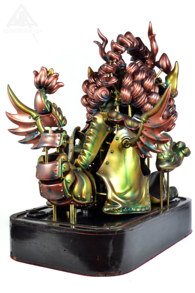 Lotus Dragon custom Mechtorian Toy by Scott Tolleson and doktor A.