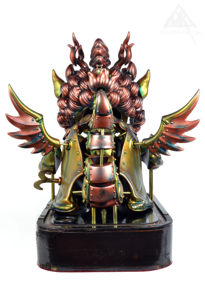 Lotus Dragon custom Mechtorian Toy by Scott Tolleson and doktor A. Back