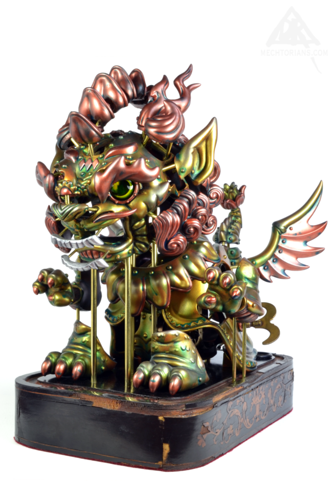 Lotus Dragon custom Mechtorian Toy by Scott Tolleson and doktor A.