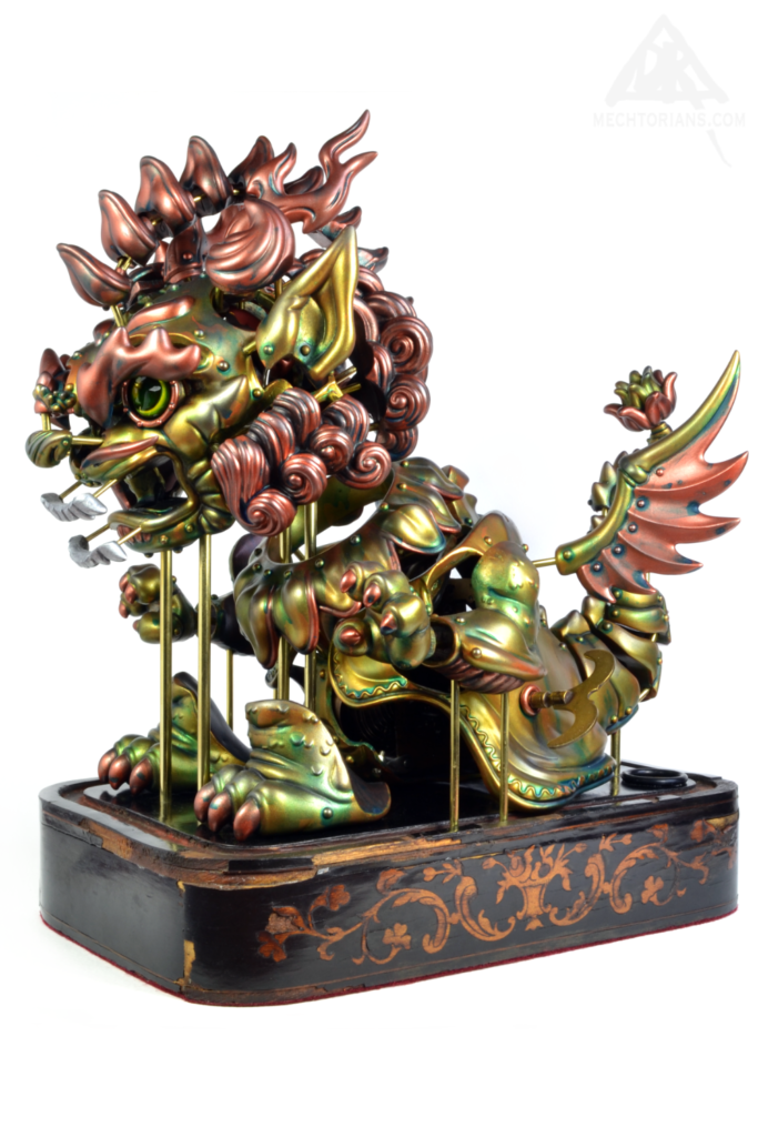 Lotus Dragon custom Mechtorian Toy by Scott Tolleson and doktor A.
