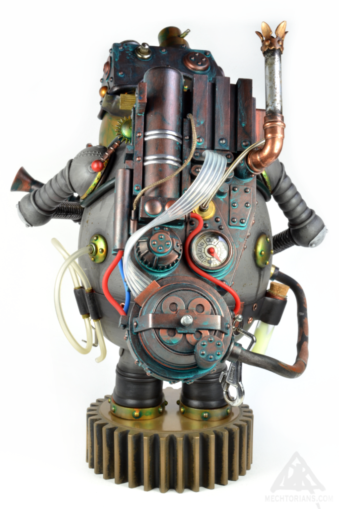 Frank Podmore. Mechtorian Ghostbuster Figure by Doktor A, Bruce Whistlecraft.