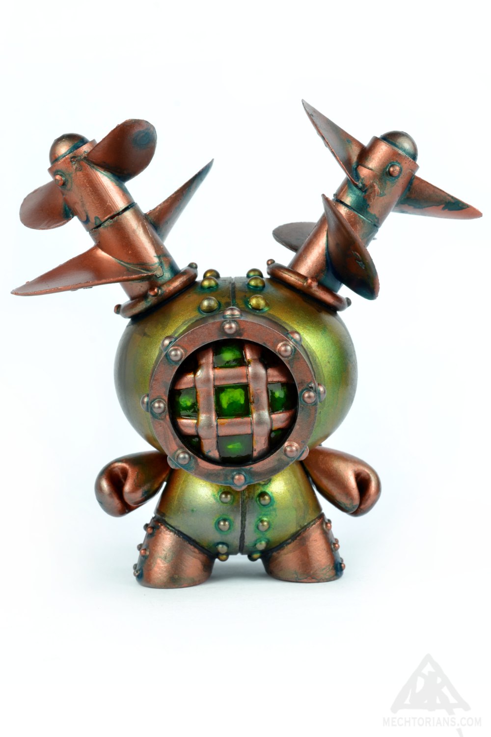 The Submariner. A submarine based Mechtorian Customised 3" Dunny by Doktor A. Bruce Whistlecraft.